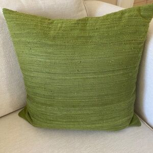 Crate & Barrel Pillow Silk 2 COVERS ONLY
